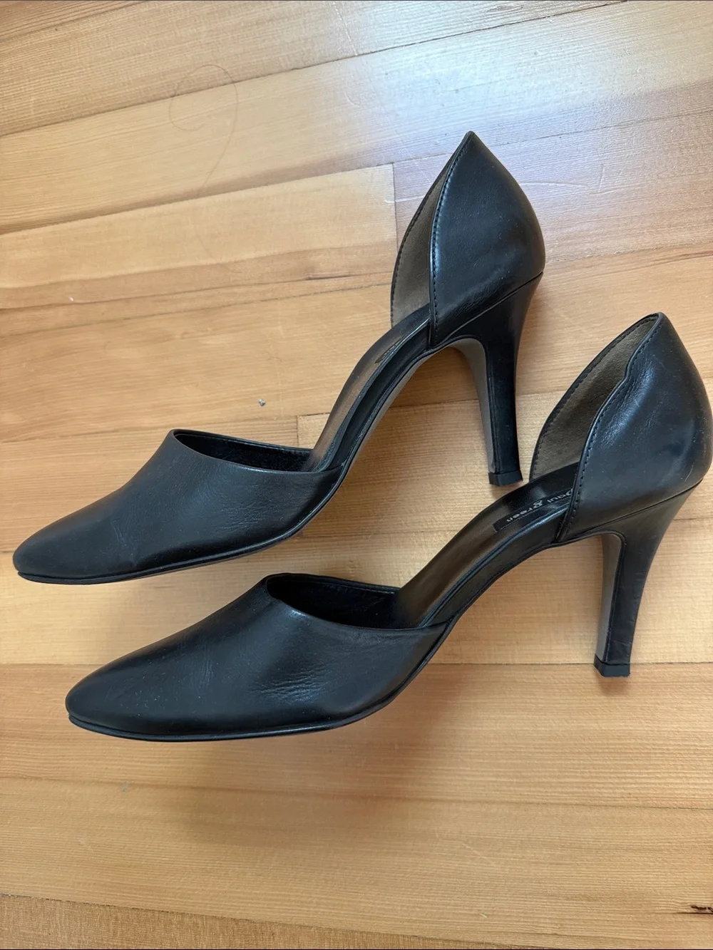 Paul Green Black Pointed Pumps 6 1/2UK (US 9)